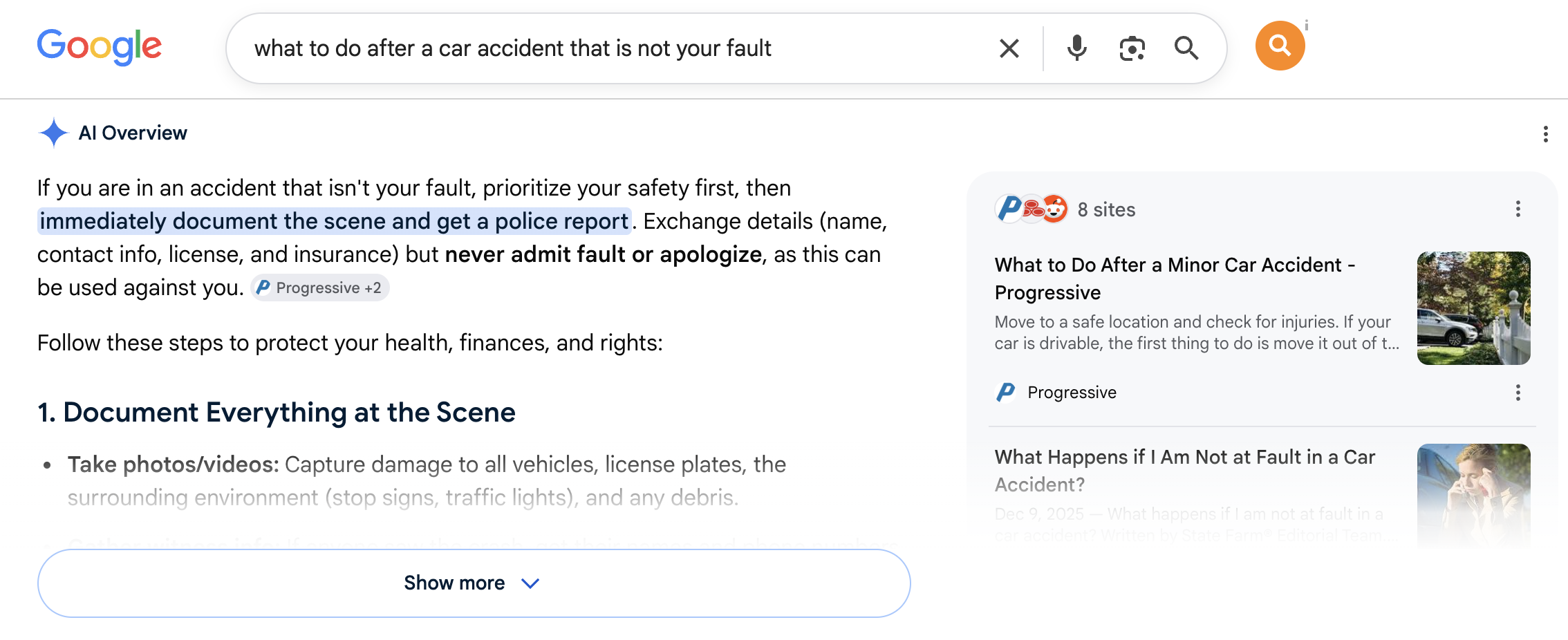 AI Overviews changing search results